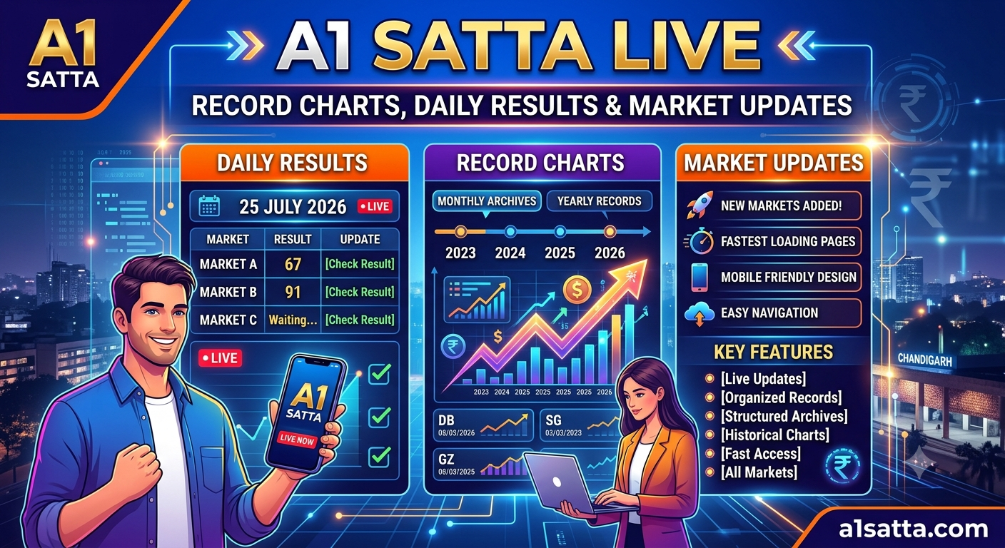 A1 Satta Live: Record Charts, Daily Results & Market Updates
