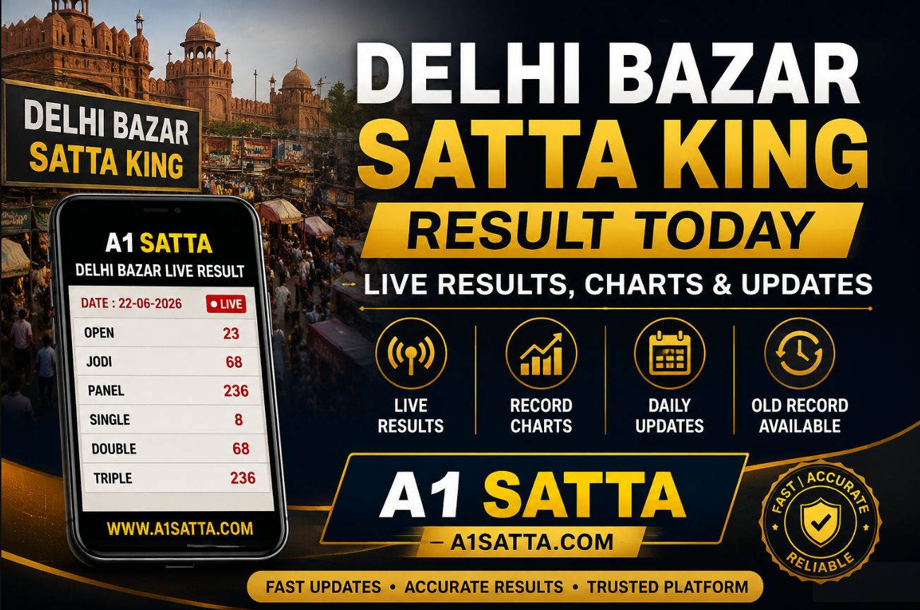 Delhi Bazar Satta King Result Today: Live Results, Charts & Updates