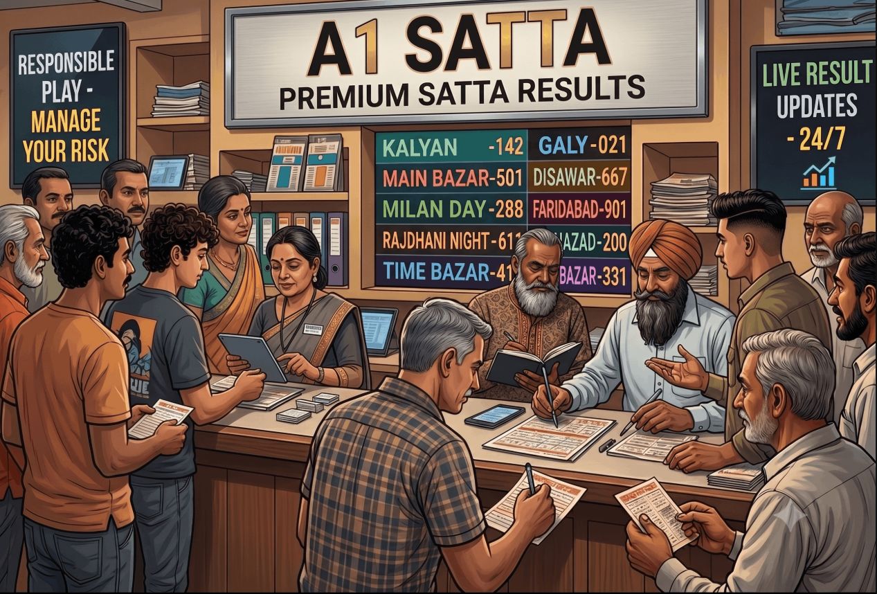 A1 Satta King – Trusted Source for Live Results & Charts